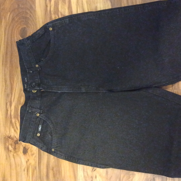 New Vintage chic Black Jeans- Vintage Size 16 Misses - Picture 2 of 12
